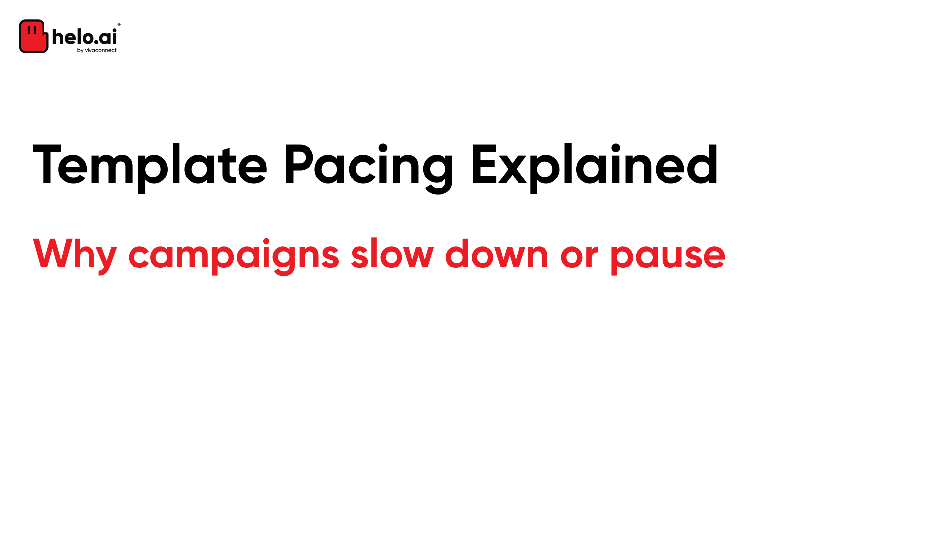 whatsapp Template Pacing